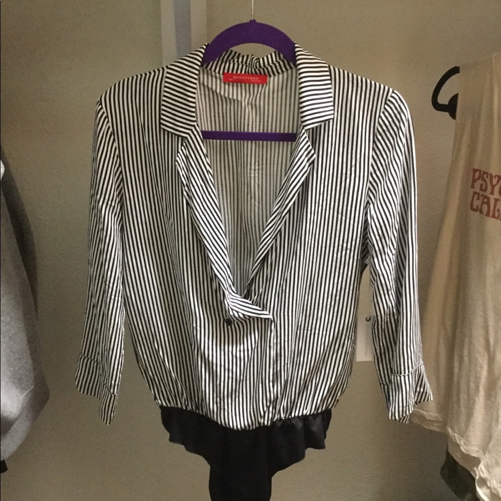 Stripe Body Suit